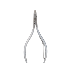 HNSS-C067 Semi-Square Head , (Matt Grey), Jaw 16 ,Single Spring Cuticle Nipper Stainless Steel 420