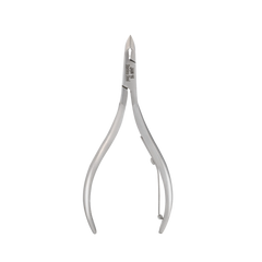 HNSS-C068 Semi-Square Head , (Polish Grey), Jaw 16 ,Single Spring Cuticle Nipper Stainless Steel 420