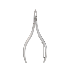 HNRD-C070 Round Head , (Polish Grey), Jaw 14 ,Single Spring Cuticle Nipper Stainless Steel 420
