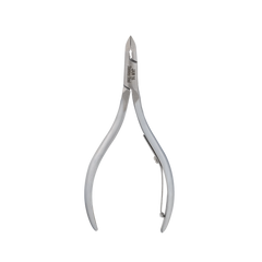 HNRD-C071 Round Head , (Matt Grey), Jaw 16 ,Single Spring Cuticle Nipper Stainless Steel 420