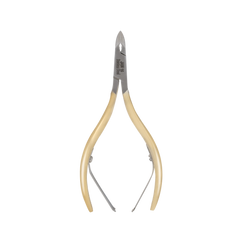 HNSQ-C078 Square Head , (Half Gold), Jaw 16, Double Spring Cuticle Nipper Stainless Steel 420