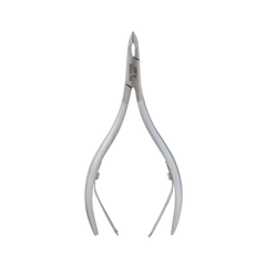 HNSS-C079 Semi-Square Head , (Matt Grey), Jaw 14, Double Spring Cuticle Nipper Stainless Steel 420