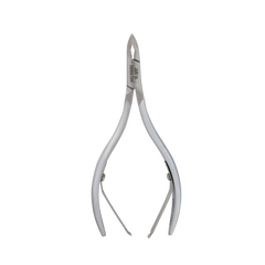 HNRD-C085 Round Head , (Matt Grey), Jaw 14, Double Spring Cuticle Nipper Stainless Steel 420