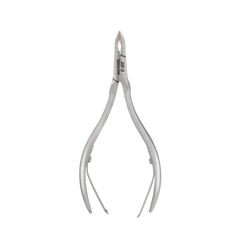 HNRD-C086 Round Head , (Polish Grey), Jaw 14, Double Spring Cuticle Nipper Stainless Steel 420