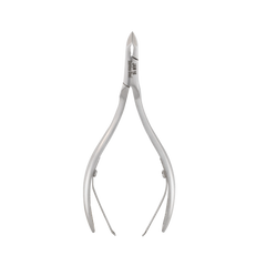 HNRD-C089 Round Head , (Polish Grey), Jaw 16, Double Spring Cuticle Nipper Stainless Steel 420